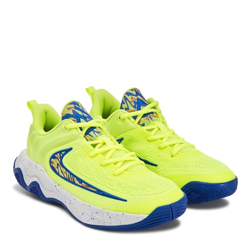 Nike Kids' Giannis Immortality 4 Basketball Shoe Big Kid Shoes (Green/Blue) - Size 5.5 M