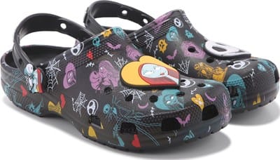 Nightmare Before Christmas Classic Clog - Black Multi