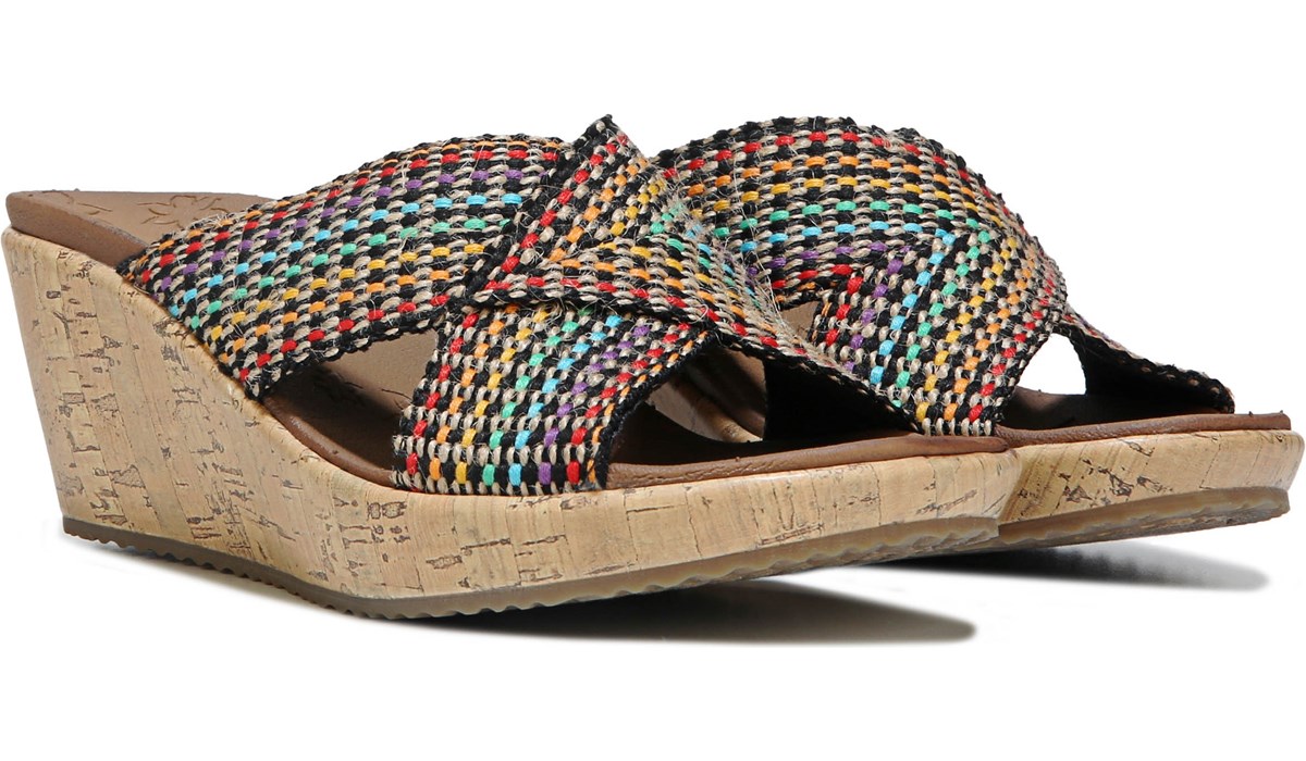 skechers delighted wedge sandal