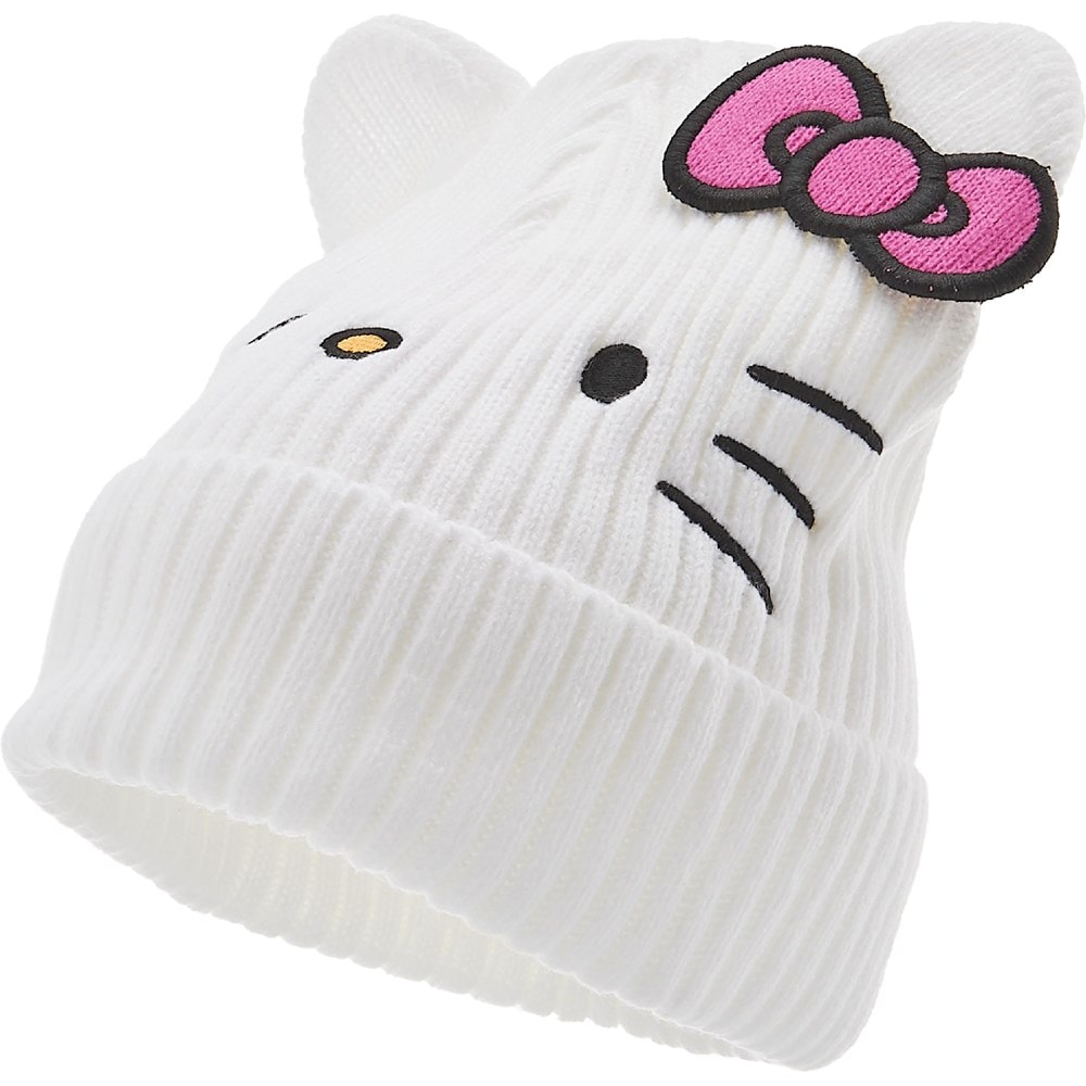 Hello Kitty Women's Hello Kitty Beanie Hat and Glove Set Famous