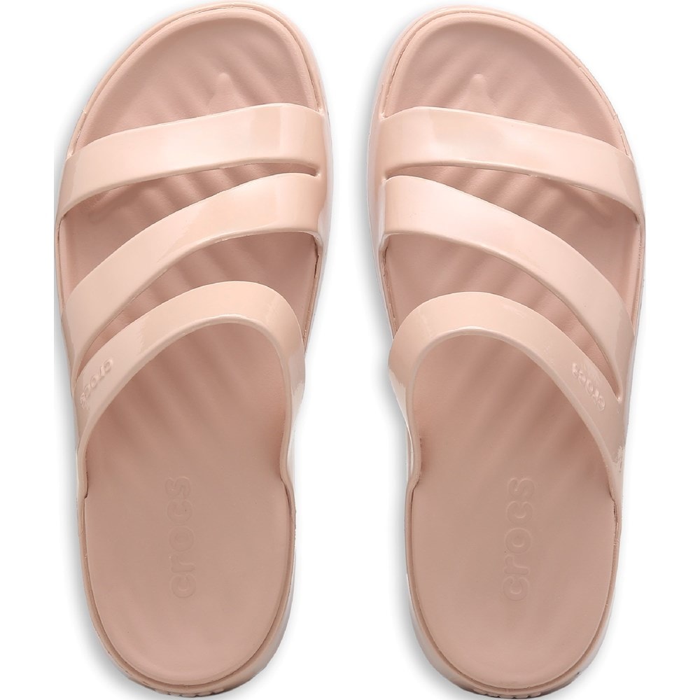 Crocs Women's Getaway Strappy Slide Sandal | Famous Footwear