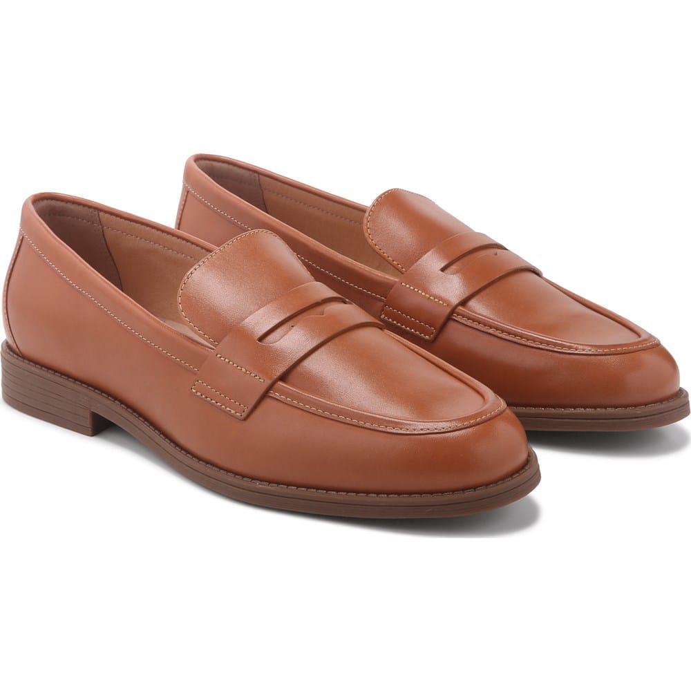 Cole Haan Women's Haverhill Leather Penny Loafer | Famous Footwear