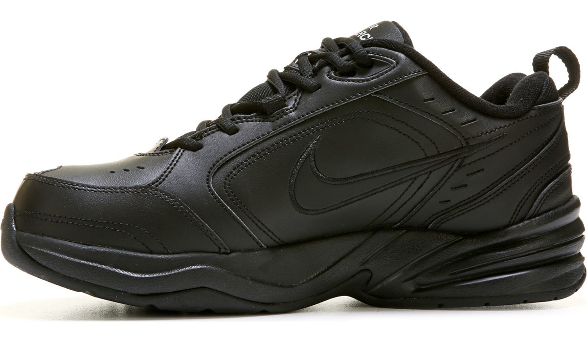 nike men's air monarch iv black