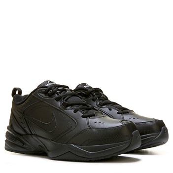 nike air monarch black shoes