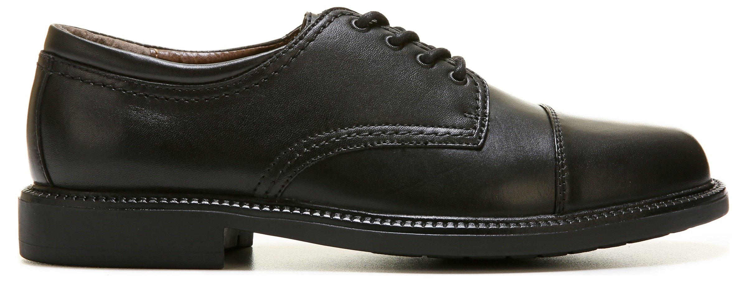 Dickies Mens Oxford Safety Leather Shoe Black Various Size FA12350 