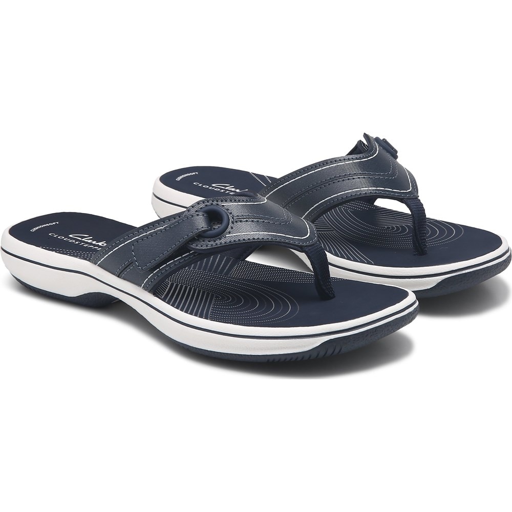 Clarks Women's Breeze Reyna Cloudsteppers Flip Flop Sandal