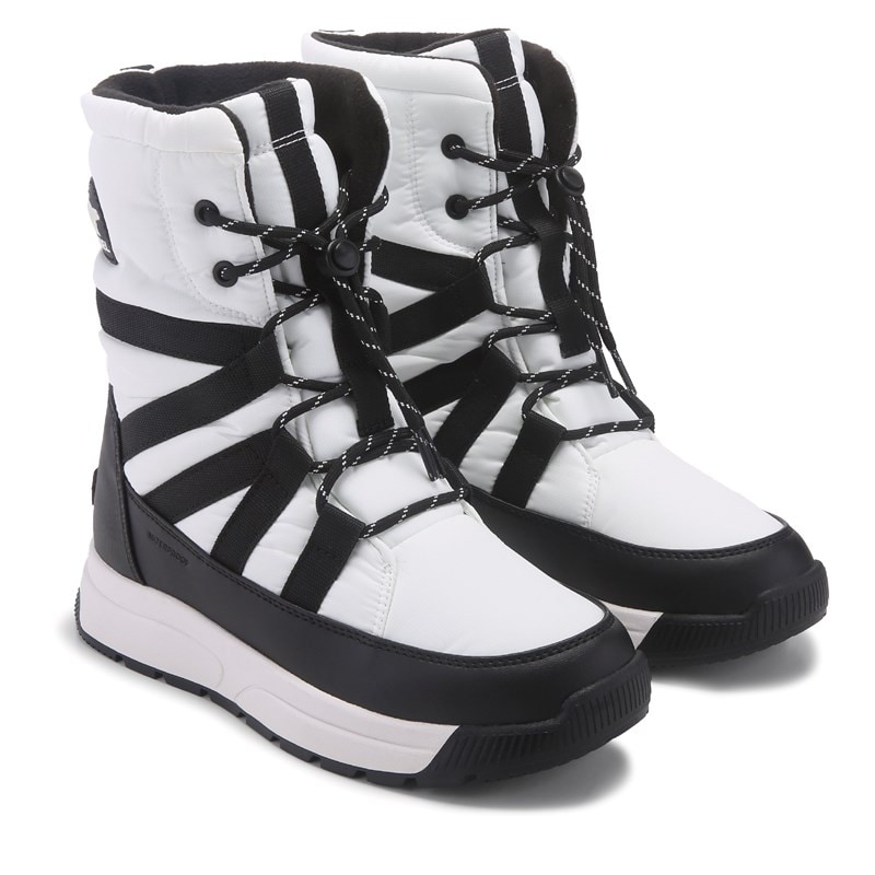 Sorel Women's Whitney III Tall Waterproof Winter Boots (Sea Salt/Black) - Size 11.0 M