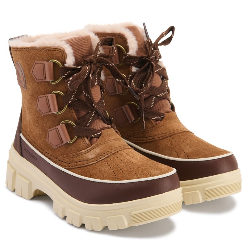 Sorel Women's Tivoli V Waterproof Boots (Velvet Tan/Tobacco) - Size 11.0 M