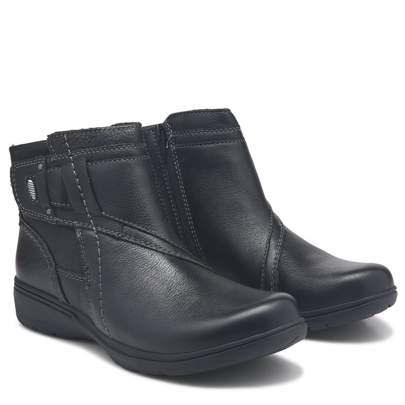 Clarks Women's Carleigh Style Ankle Boots (Black) - Size 7.0 M