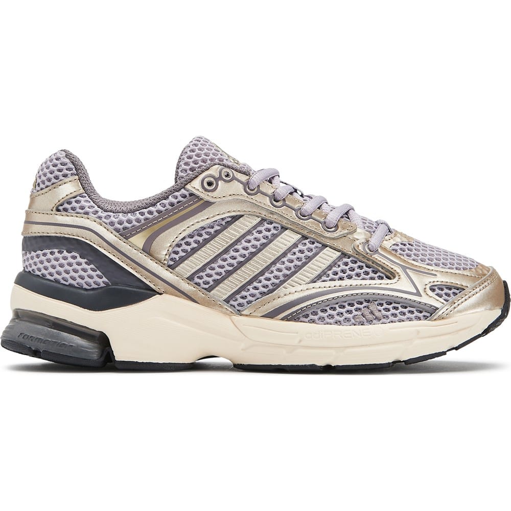 adidas gazelle silver green womens Vintage Adidas Sneakers US 8 – dla dushy main image 1