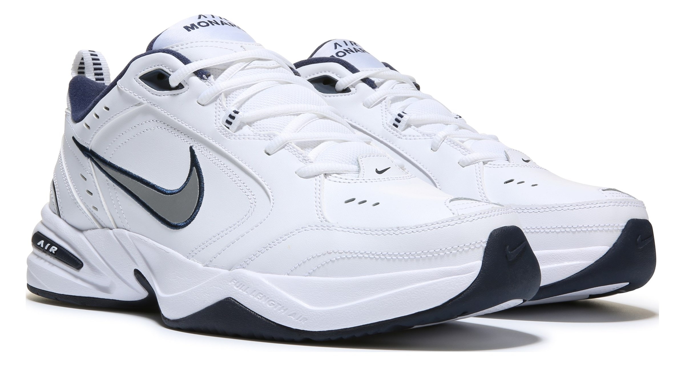 Кроссовки nike air monarch iv белые