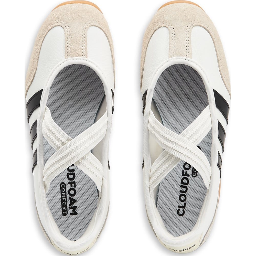 adidas gazelle silver green womens adidas NMD_R1 Strap Shoes - Women's - Cloud White / Lucid Blue main image 0