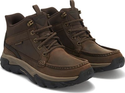 Men's Slip-ins Hagler Goodyear Moc Toe Boot - Cocoa Dark Brown