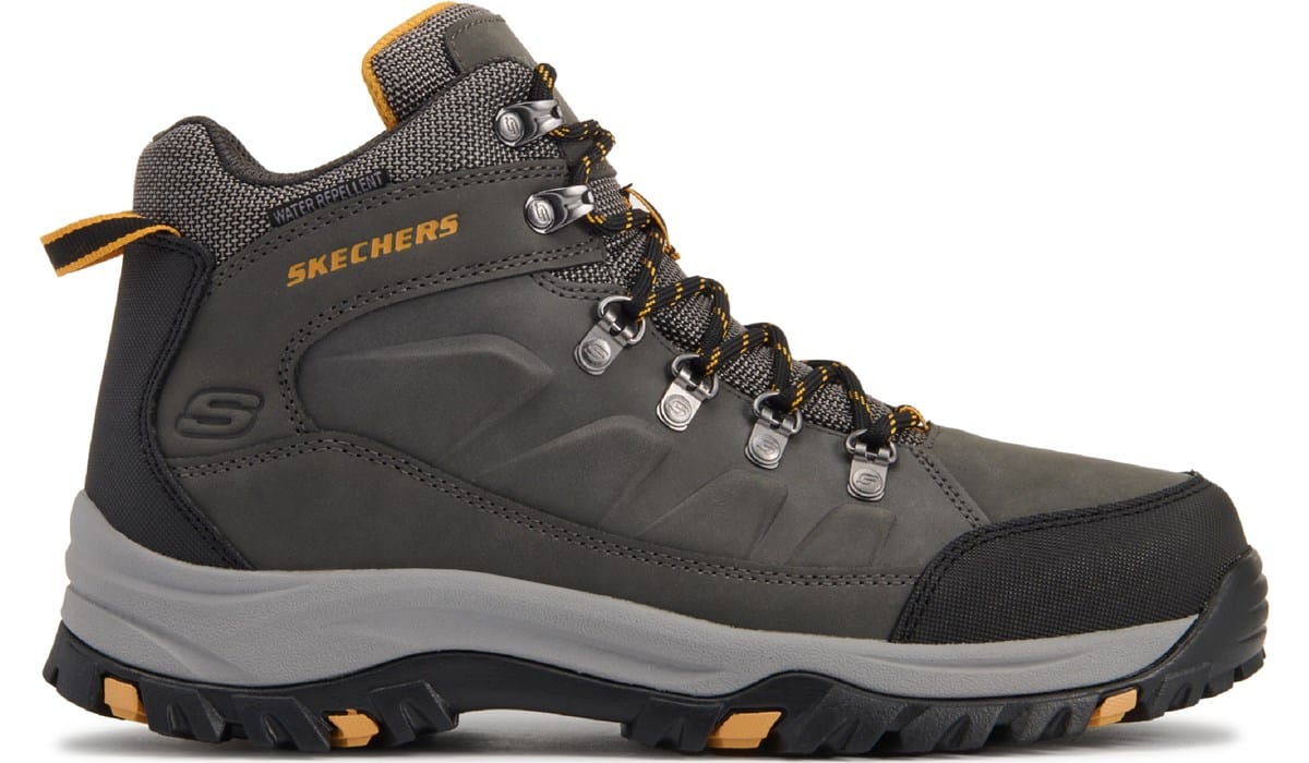Men\'s Sketchers Relment Dagget Work/hiking Boots, Cokor Gray, Sz 14 Skechers Relment Daggett Hiking Boot - Men main image 3