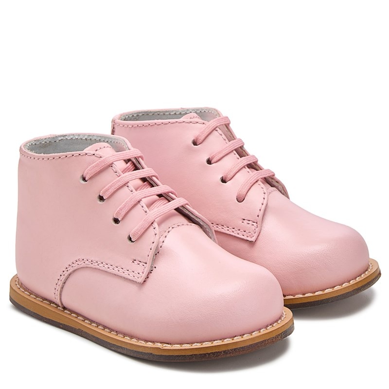 Josmo Shoes Kids' Walker Lace Up Baby/Toddler Shoes (Pink) - Size 4.0 M