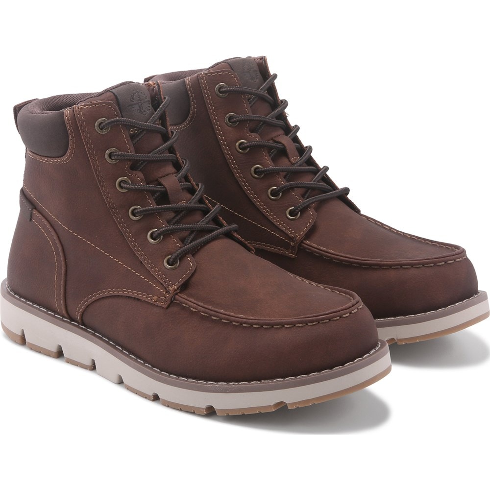(取寄) ドッカーズ メンズ デイヴィス Dockers men Davis Briar Dockers Men's Davis Moc-Toe Lace Up Boot | Famous Footwear