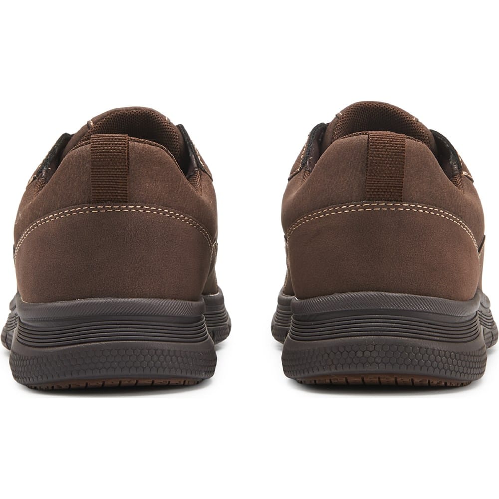 Dockers Men’s Casual Sneakers Brown Comfort Lace Up Everyday Shoes New Dockers Mens Overtime Laser Casual Lace Up Sneaker, Brown  main image 3