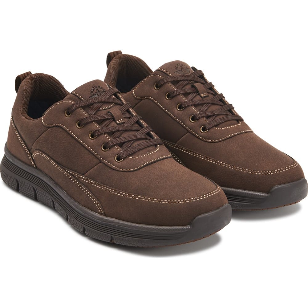 sachin and babi light blue dress Dockers Sanderson Sneaker | Men's | Brown | Size 13