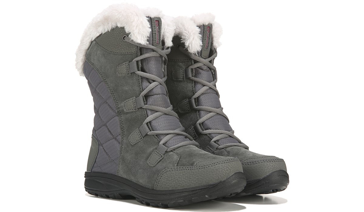 Columbia Women's Ice Maiden II Slip Waterproof Winter Boot Grey, Boots ...