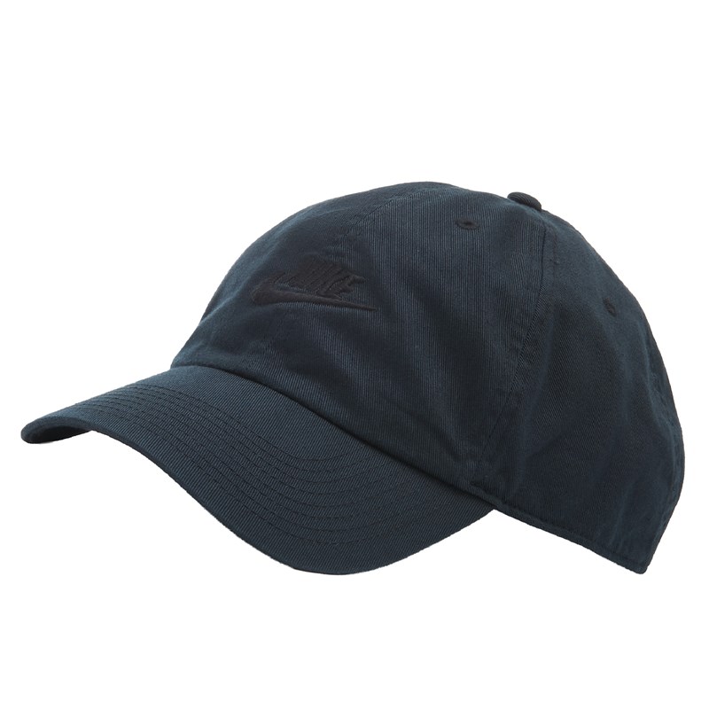 Nike Club Futura Washed Hat Shoes (Black/Black) - Size 0.0 OT