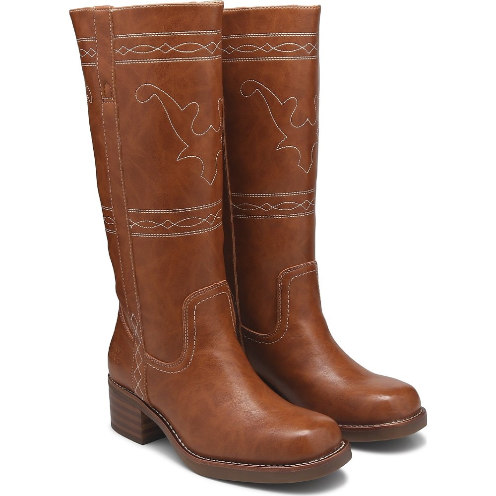 Frye and Co. Women's Miranda Bridle Stitch Knee High Boot | Famous