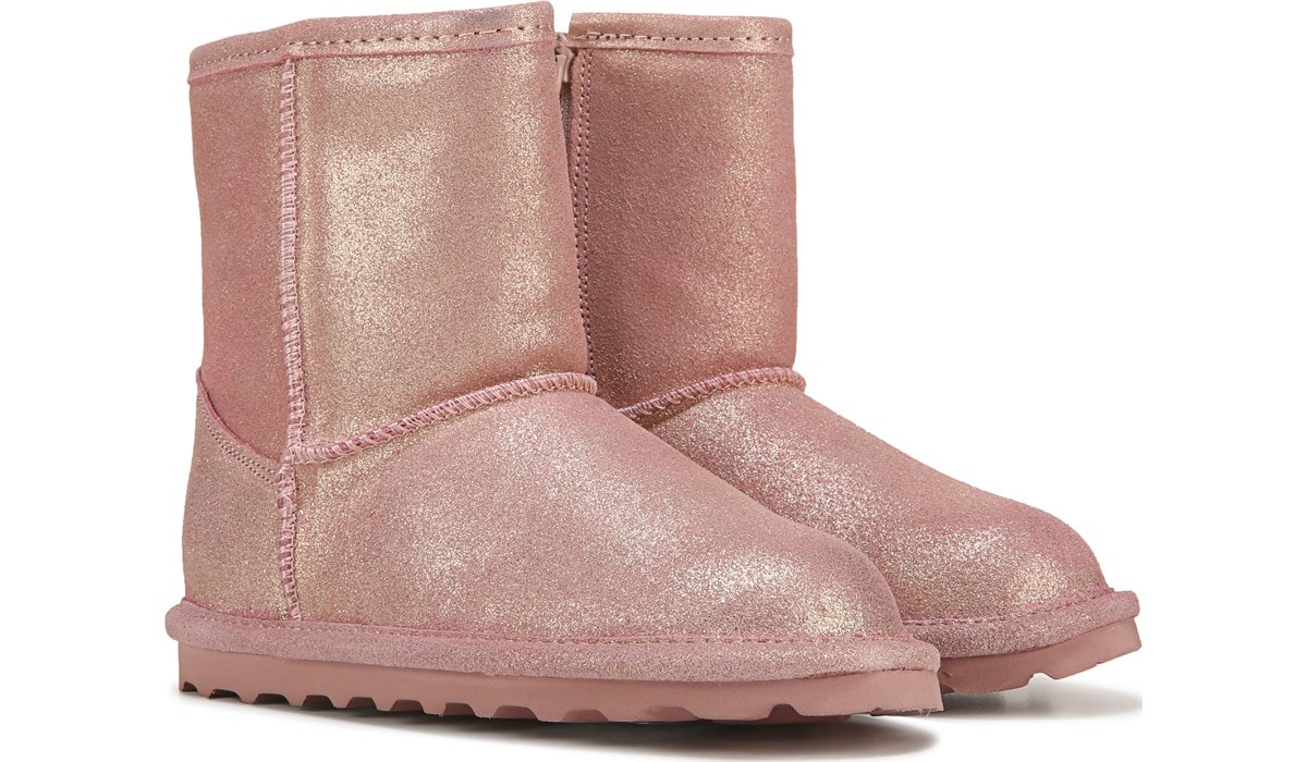 Bearpaw pink glitter boots Outlet