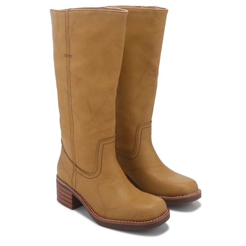 Frye And Co. Women's Miranda 14 Wide Calf Knee High Boots (Banana) - Size 10.0 M