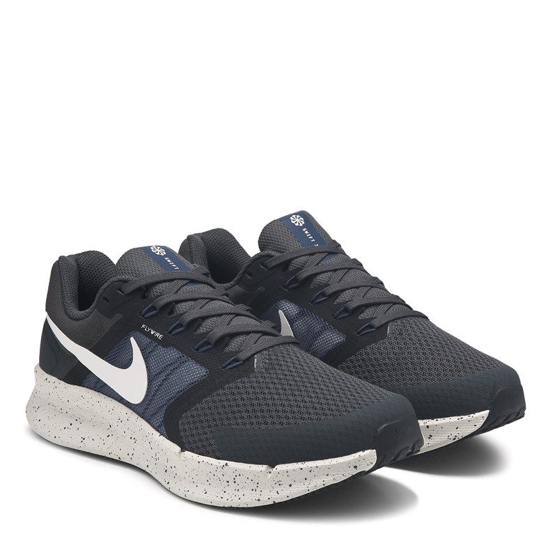 Nike Men's Run Swift 3 Running Shoes (Grey/Blue) - Size 8.5 M