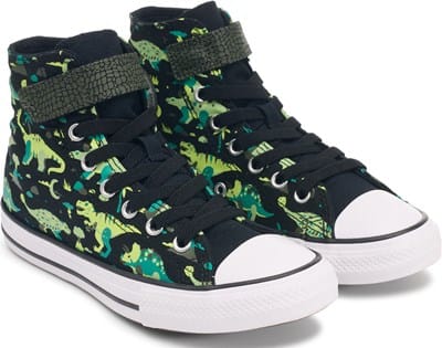 Kids' Chuck Taylor All Star 1V High Top Sneaker Little Kid - Black/Dino
