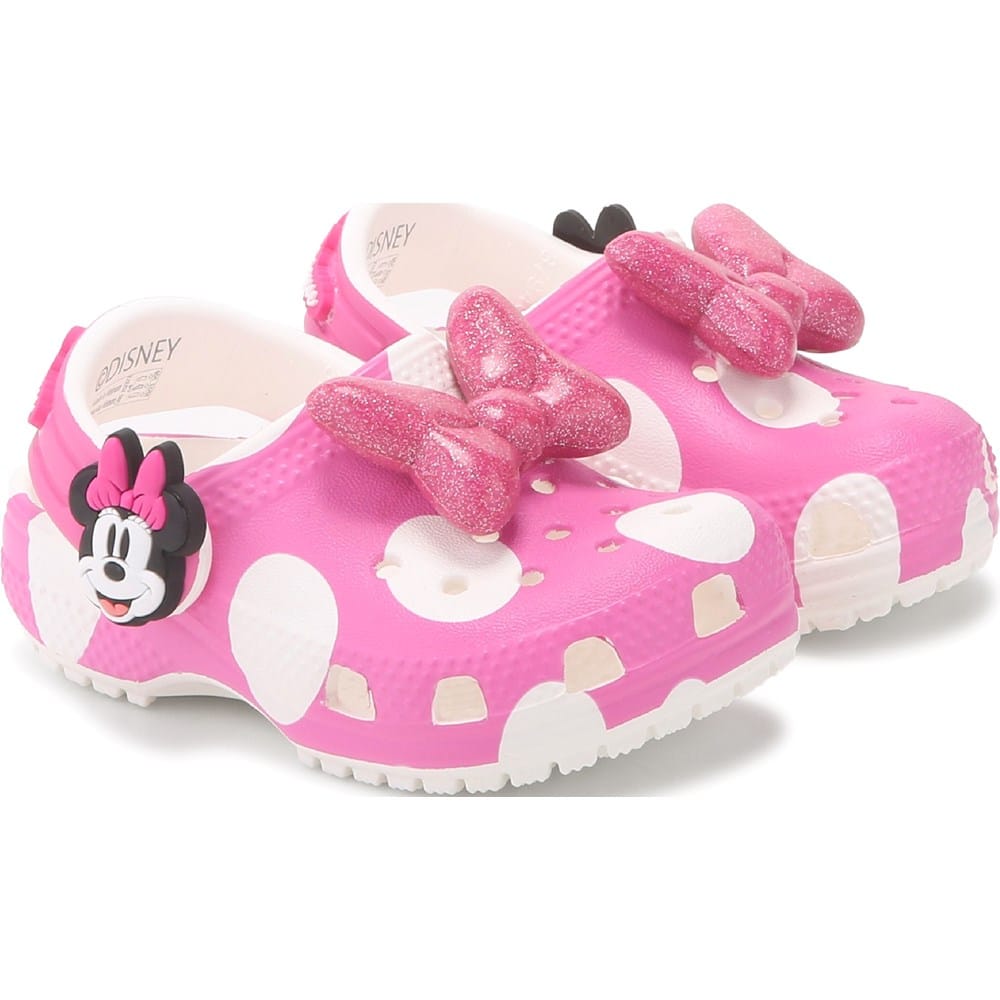 Crocs Kids' Disney Minnie Mouse Classic Clog Toddler | Famous Footwear