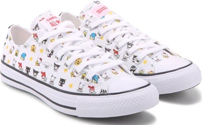 Chuck Taylor All Star Low Top Sneaker - White/Multi/Hello Kitty