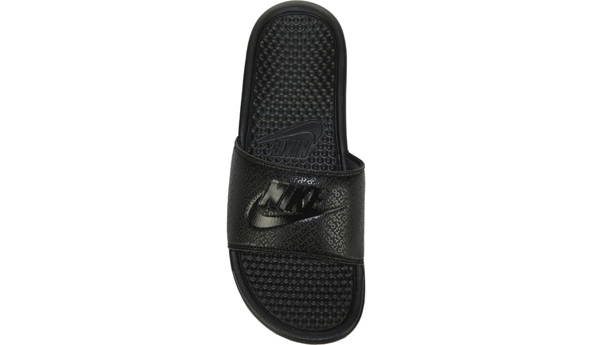 nike benassi slides all black