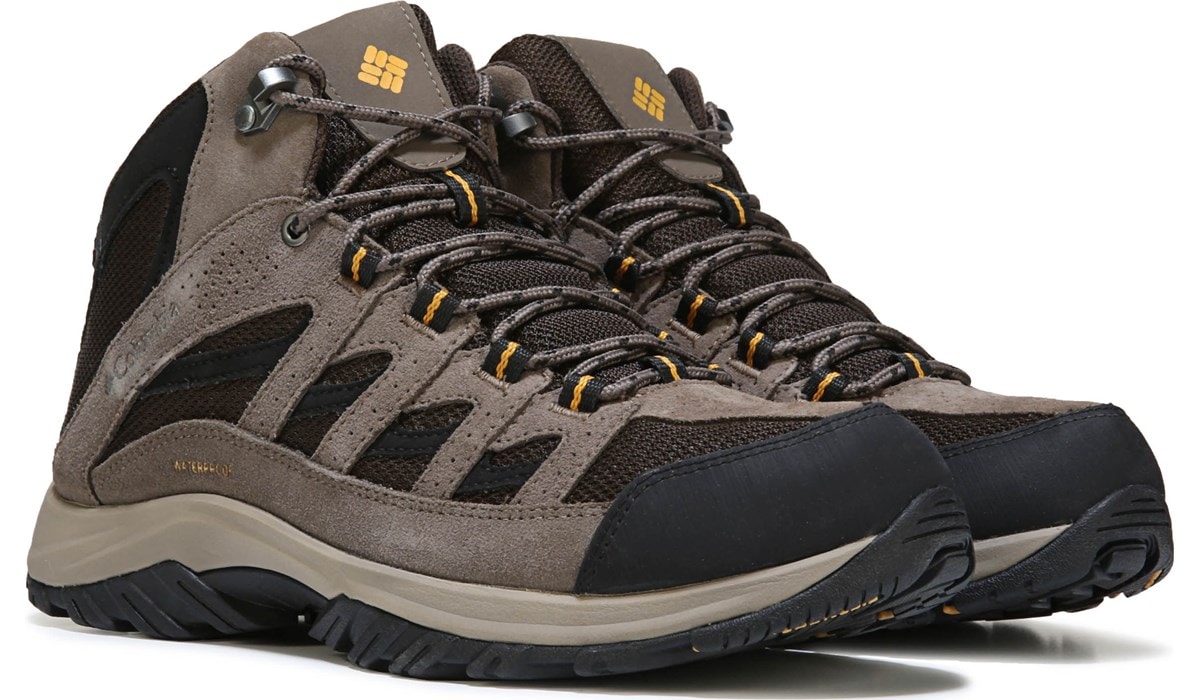 Columbia Mens Crestwood Waterproof Hiking Shoe