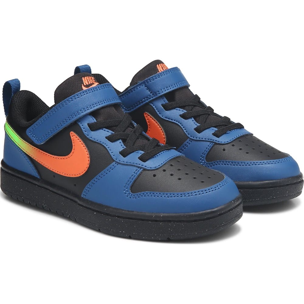 Nike Kids\' Low-Top Sneakers in Blue & Orange Nike Kid main image 4