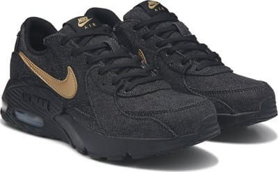 Women's Air Max Excee Sneaker - Black Denim/Gold
