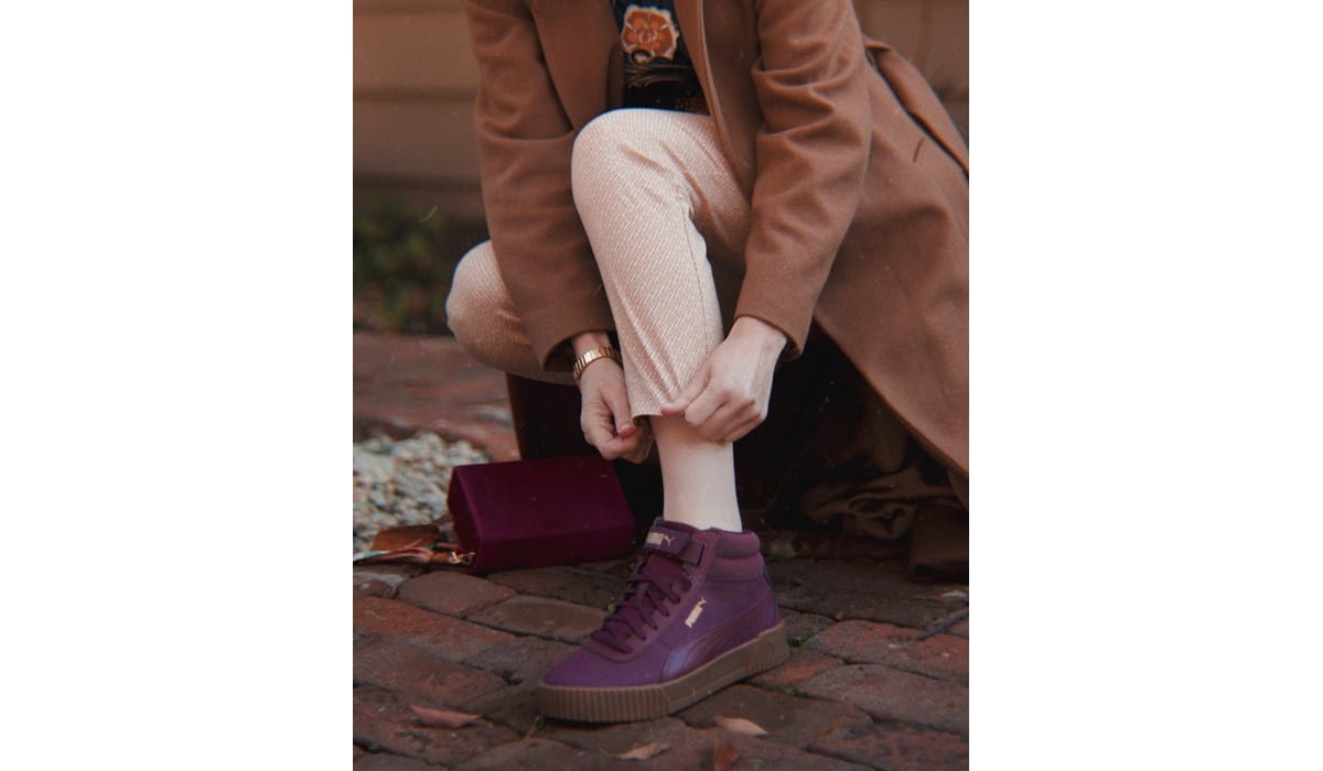 burgundy puma shoes 