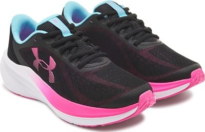 Kids' Charged+ Chase Running Shoe Big Kid - Black/Pink/Blue