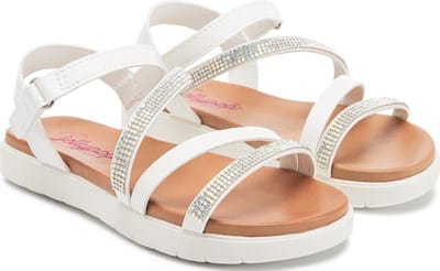 Kids' Pixli Sandal Little/Big Kid - White Jeweled