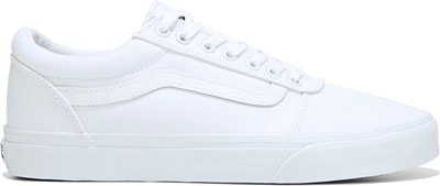 vans ward white sneakers