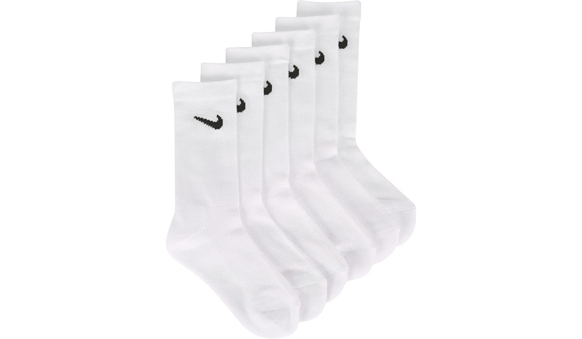 kids nike white socks