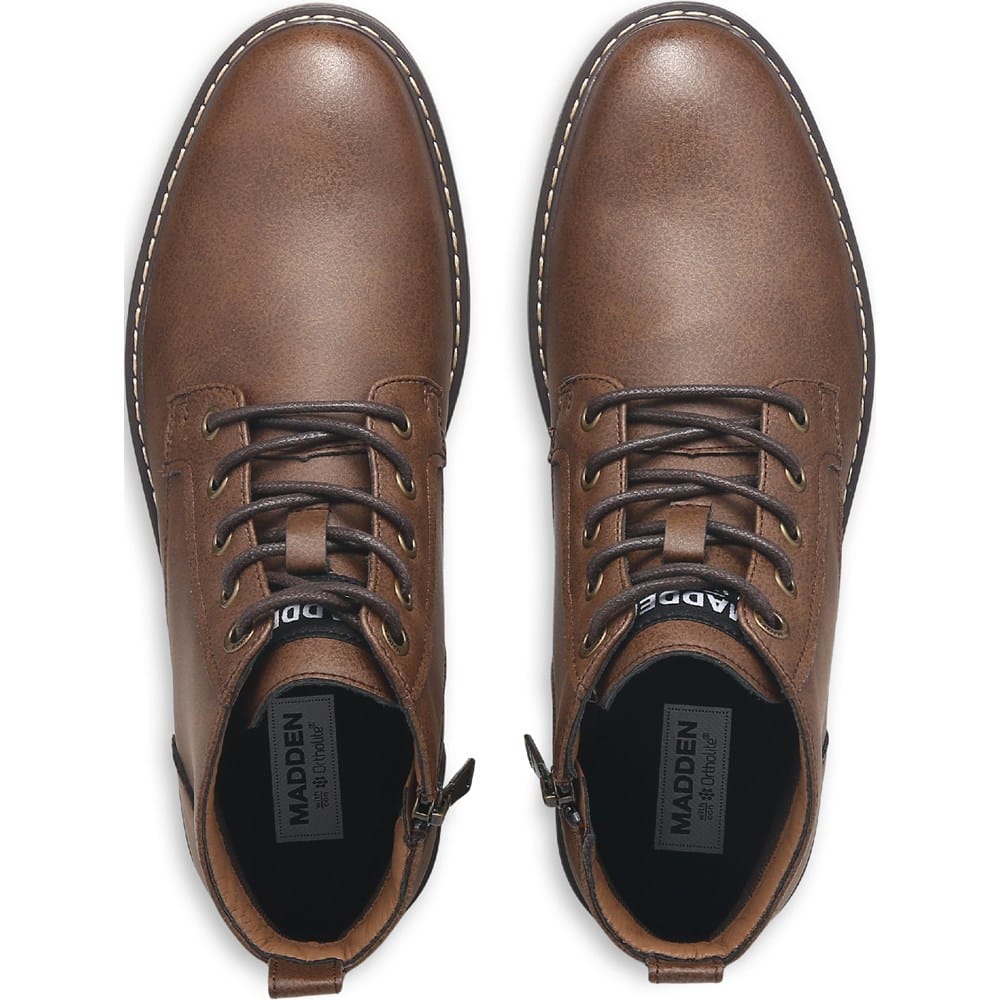 Steve Madden Ortholite Mens Size 10.5 Boots Work Casual Brown Zipper New Steve Madden Men main image 4