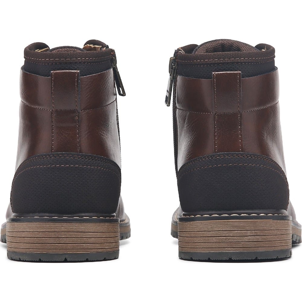 Madden Men's MTraxxon Side Zip Casual Boot | Famous Footwear