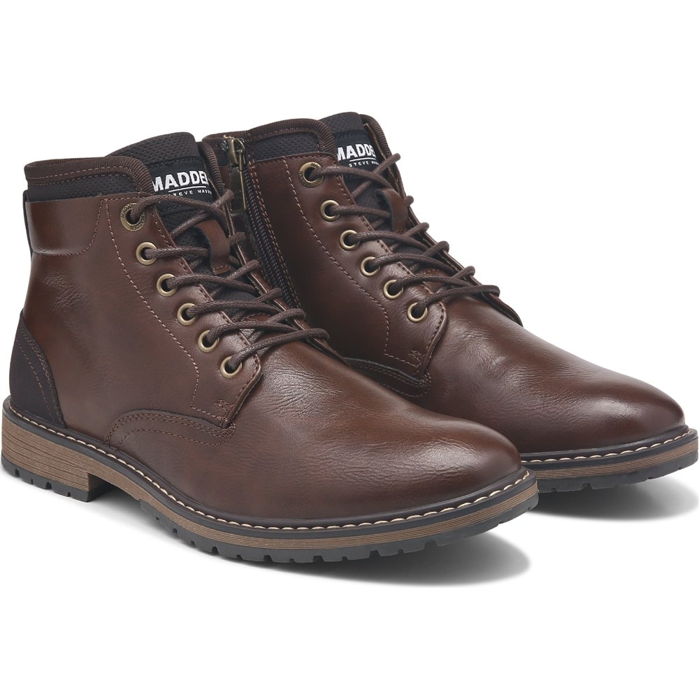 まったん Madden Men's MTraxxon Side Zip Casual Boot | Famous Footwear