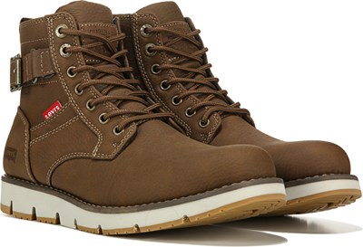 levis leather boots