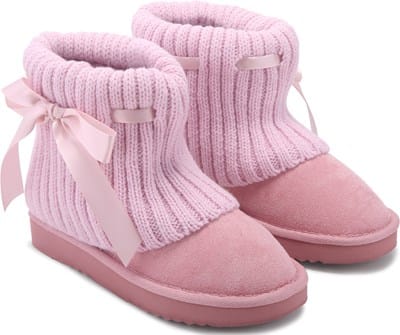 Kids' JJaxie Sweater Boot Little/Big Kid - Rose