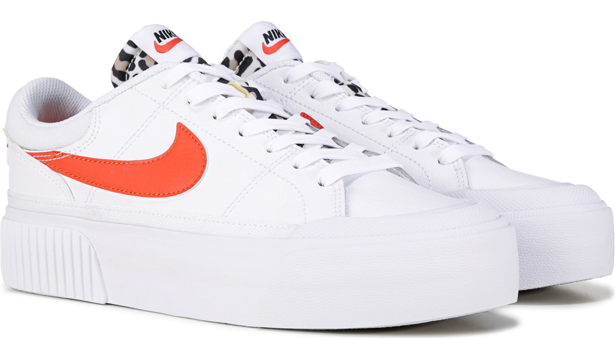 Nike Women's Court Legacy Lift Platform Sneaker, Sneakers and Athletic Shoes, Famous Footwear