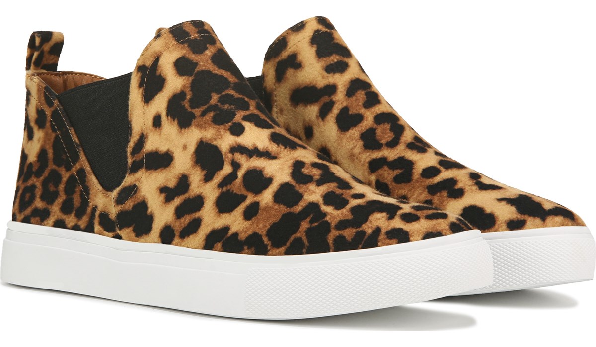 leopard athletic shoes