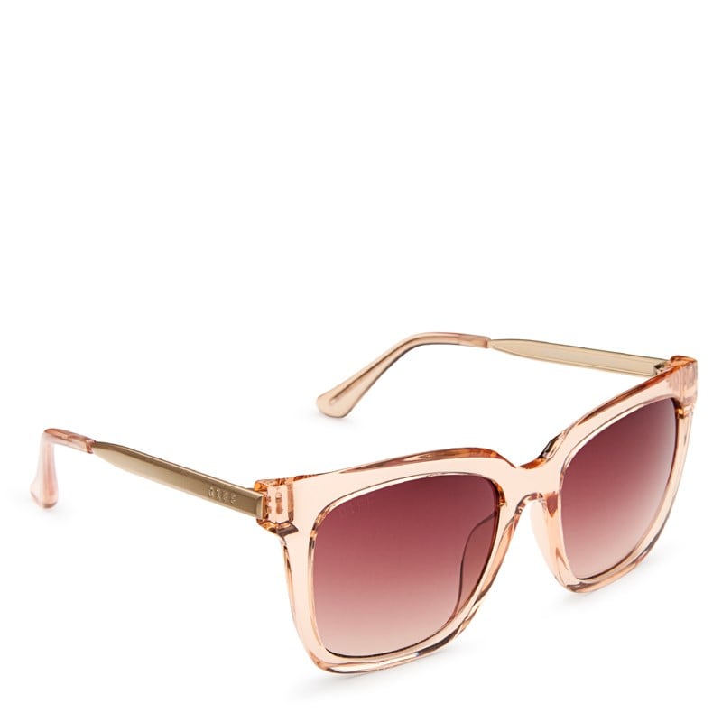 Diff Eyewear Women's Hailey Square Sunglasses Shoes (Nude Crystal) - Size 0.0 OT