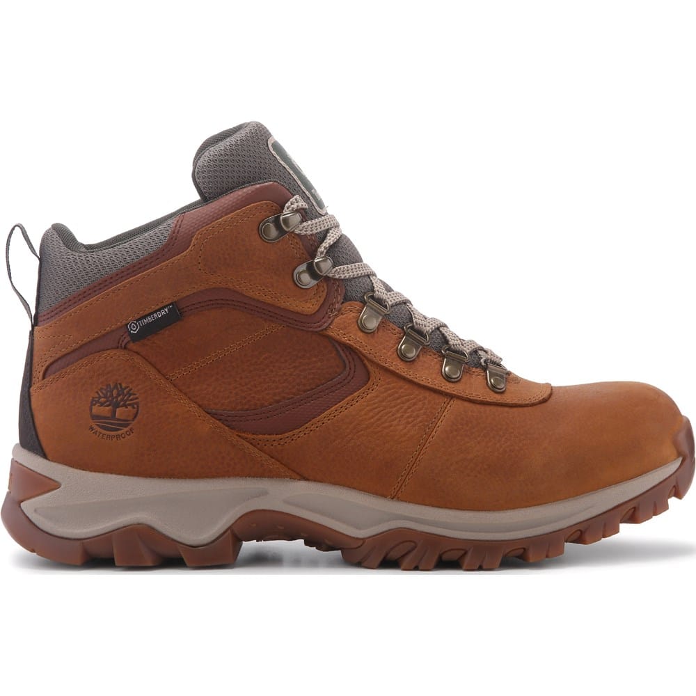 Size 11 - Timberland Mt. Maddsen Mid Waterproof Boots Light Brown Timberland Mt. Maddsen Mid Hiking Boot - Men main image 2