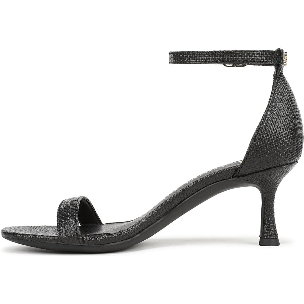 ladies dress sandals low heel Women's Black Yekm Low Heel Stone Evening Dress Sandals Shoes